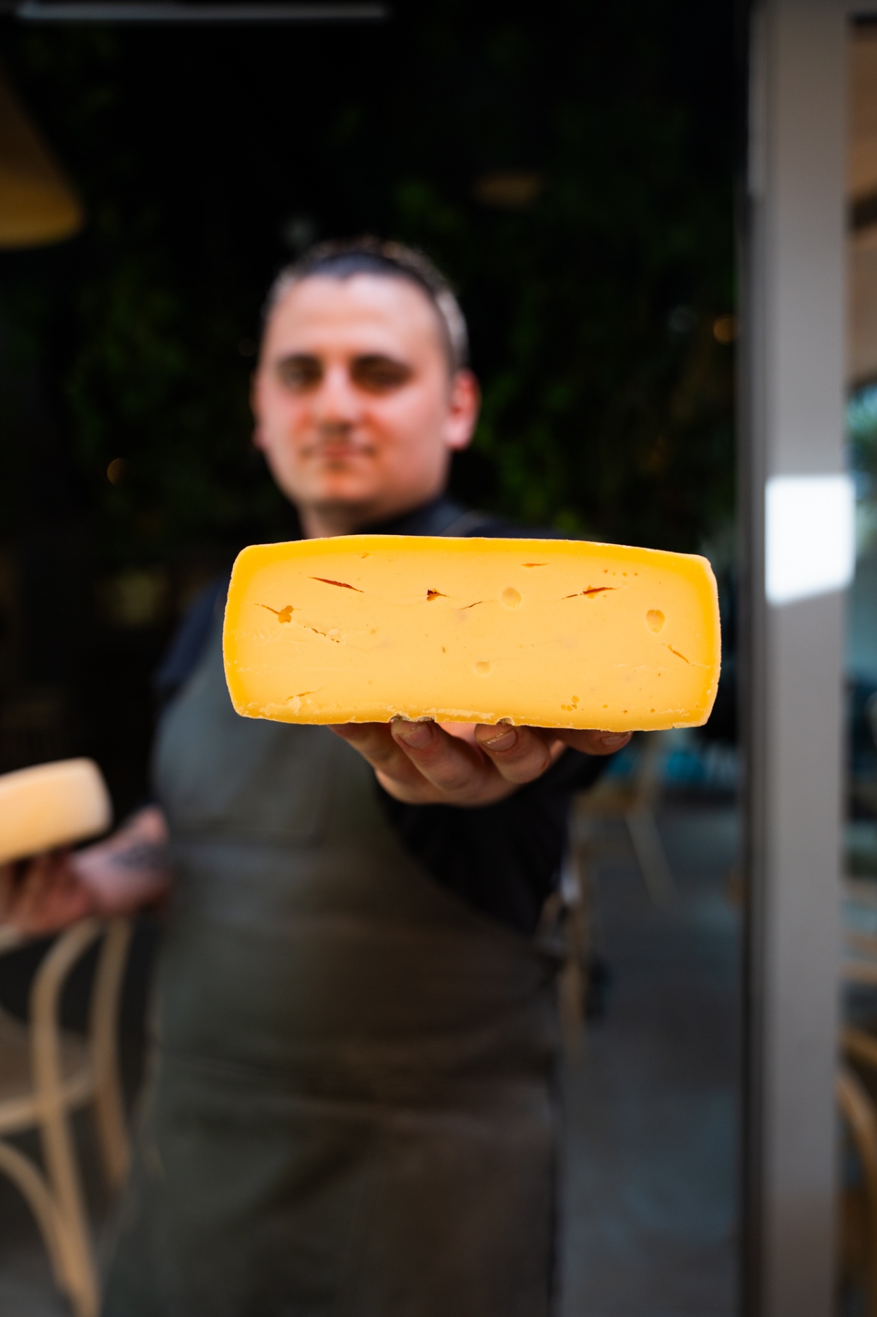 Meule de fromage affiné
