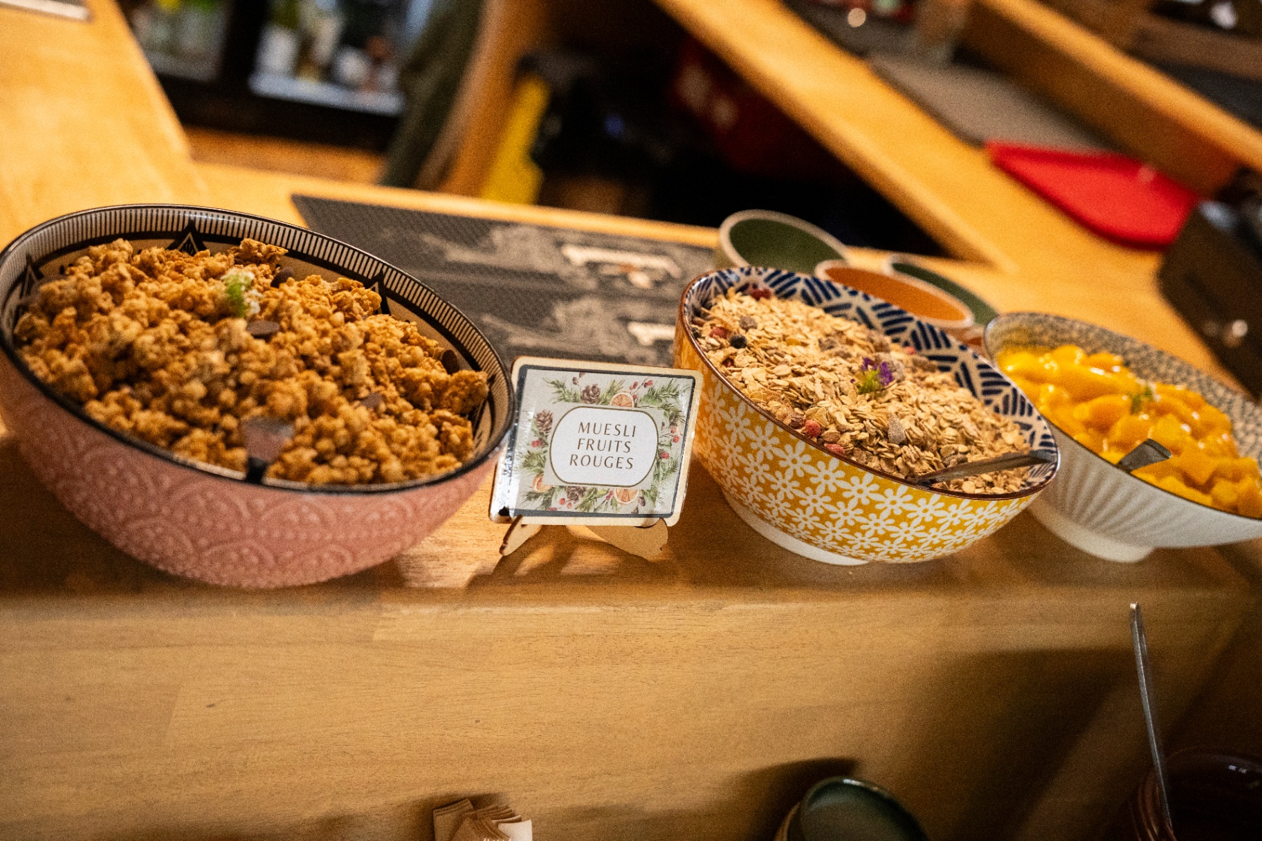 Muesli fruits rouges et céréales bio